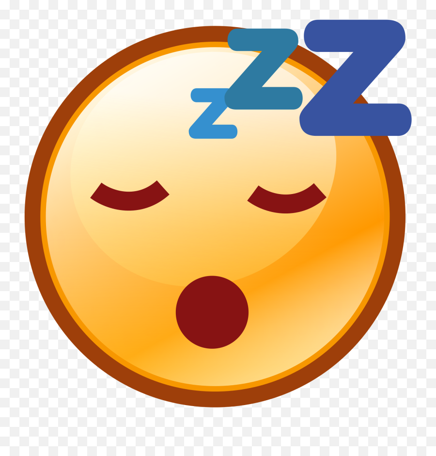 Transparent Background Sleep Emoji - Sleepy Emoji Transparent Png,Emoji Transparent Background