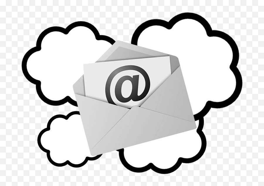 Download Hd Migra Email A La Nube - Clipart Talk Cloud Correo Emoji,Talk Clipart