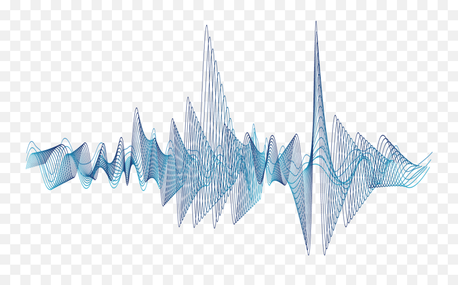 Download Hd Waveform Ultrasound Acoustic Vector - Ultrasound Ultrasound Emoji,Waveform Png