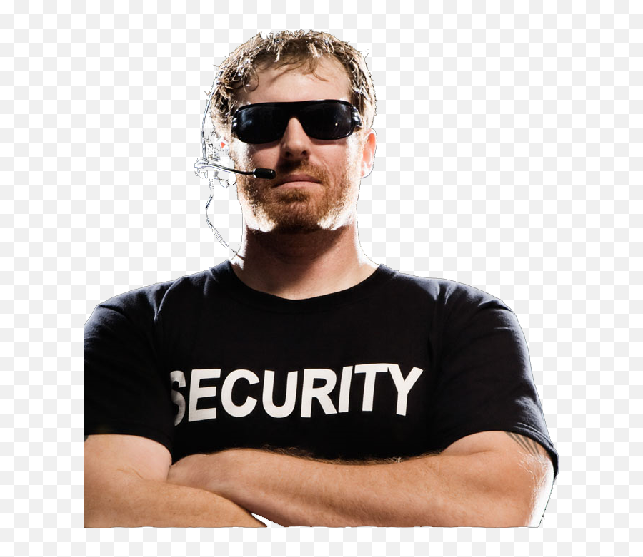 Download Bodyguard Police Bouncer Guard Officer Security - Security Guard At A Concert Emoji,Security Clipart