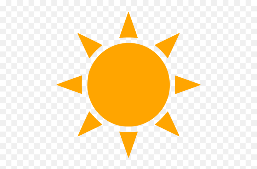 Orange Sun 3 Icon - Sun Svg Emoji,Orange Transparent