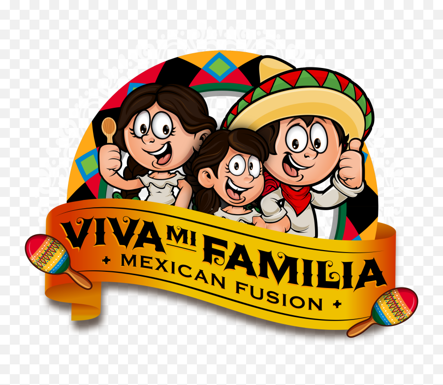 Viva La Familia Transparent Png Image - Viva Mi Familia Food Truck Emoji,Seafood Clipart