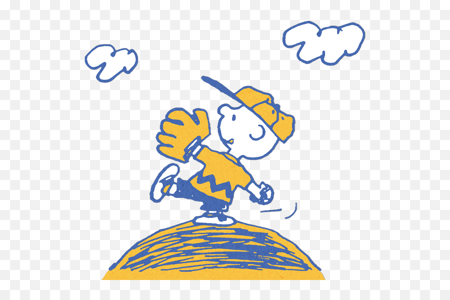 Snoopy Clip Art N30 - Charlie Brown Pitching Emoji,Baseball Clipart