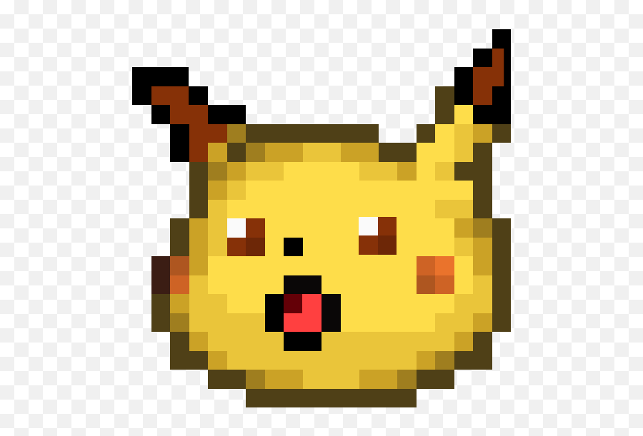 Ssf2 Version Of Surprised Pikachu - Basketball Pixel Art Emoji,Super Smash Flash 2 Logo
