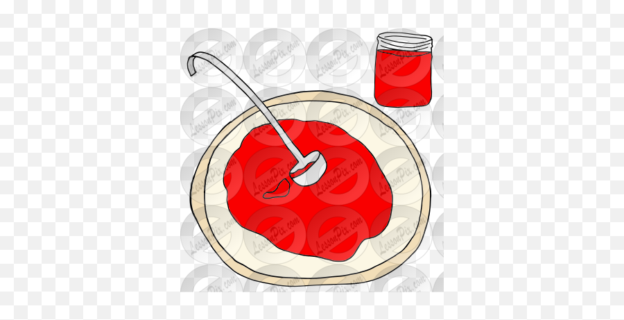 Pizza Sauce Picture For Classroom Therapy Use - Great Emoji,Sauce Clipart
