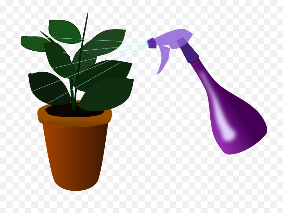Houseplant Plant Watering House Emoji,Water Plants Clipart