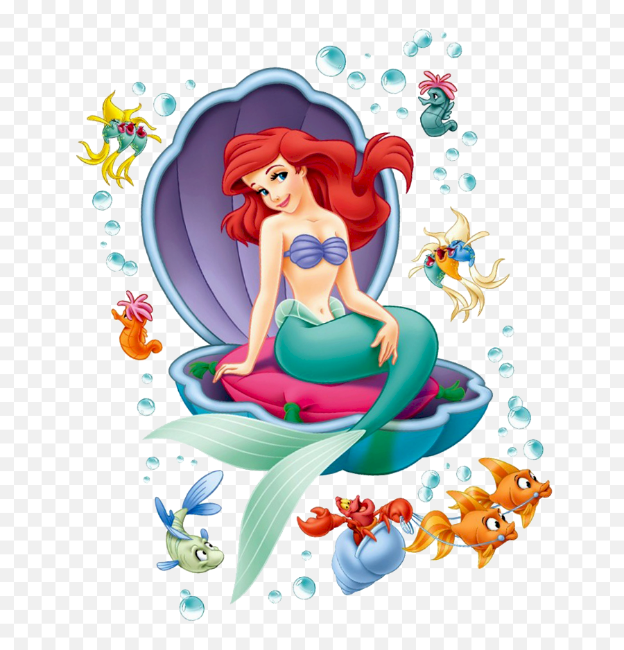 Friends Clipart Little Mermaid Friends - Little Mermaid Clipart Emoji,Friends Clipart