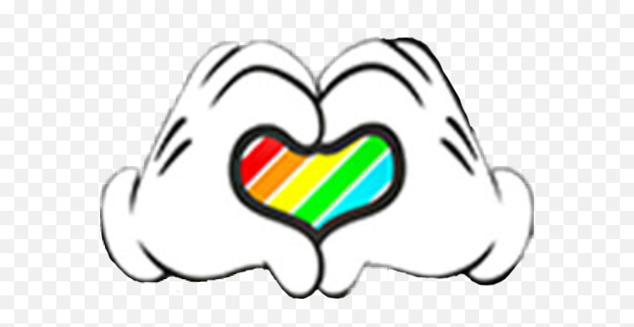 Disney Mickey Mouse Pride Lgbtq Sticker By Isabella Emoji,Pride Clipart