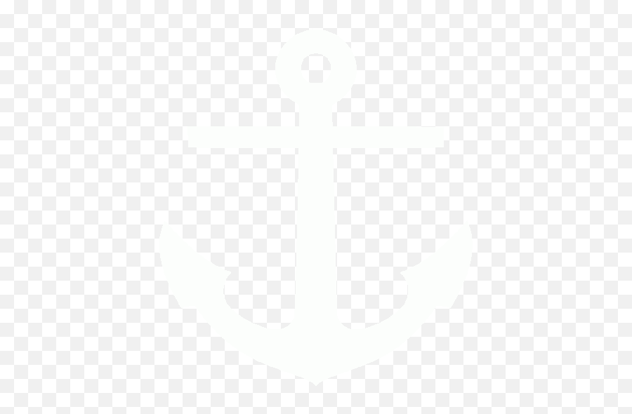White Anchor Icon - Free White Anchor Icons Pasjaa Emoji,Anchor Logo
