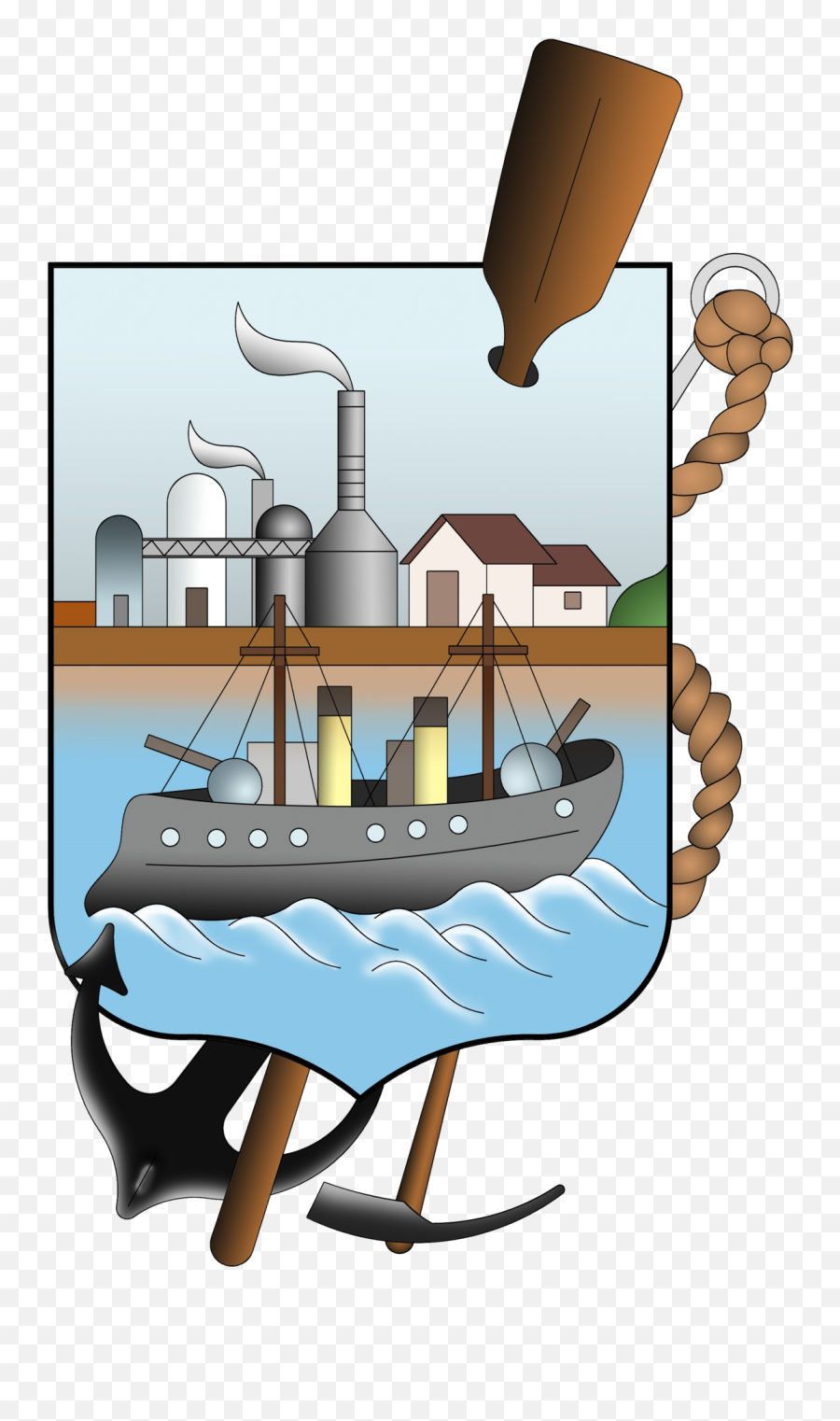 Fileescudo De Sestao Bizkaiapng - Wikimedia Commons Emoji,Steamboat Clipart