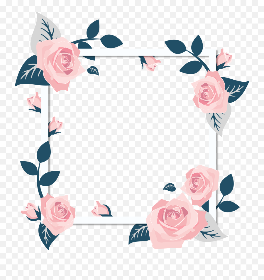 Flores Png Vector - Frame Flower Png Emoji,Flores Png