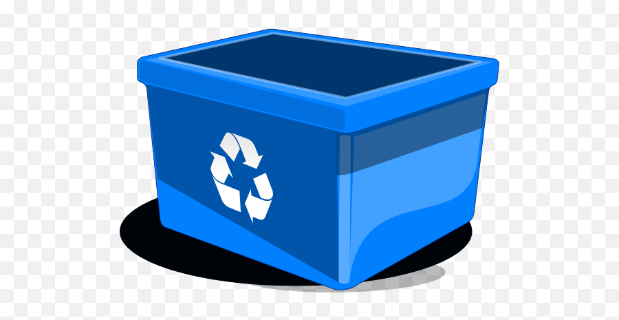 Recycle Bin Clip Art At Clker - Recycle Bin Art Clip Emoji,Recycle Clipart