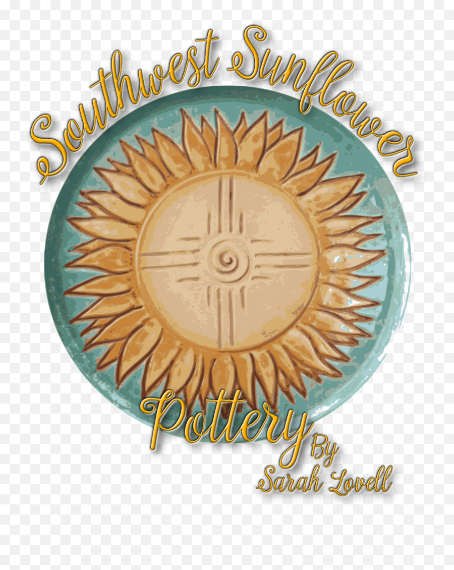 Southwest Sunflower Pottery By Sarah Lovell Emoji,Southwest Heart Logo