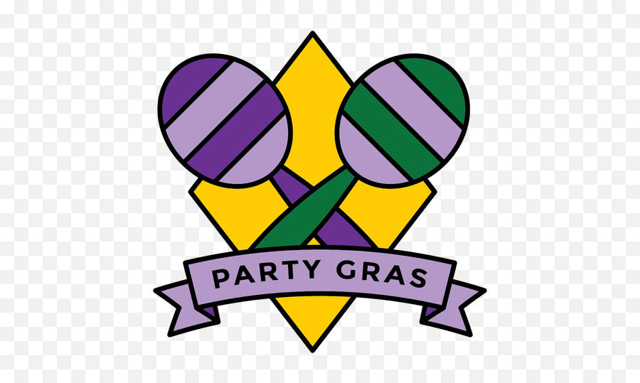 Party Gras Maracas Badge Transparent Png U0026 Svg Vector Emoji,Maracas Transparent Background