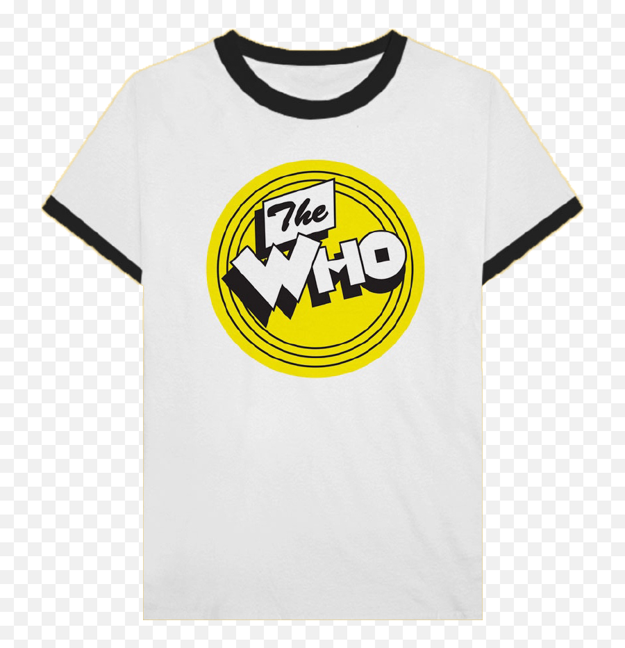 Logo Ringer T - Short Sleeve Emoji,The Who Logo