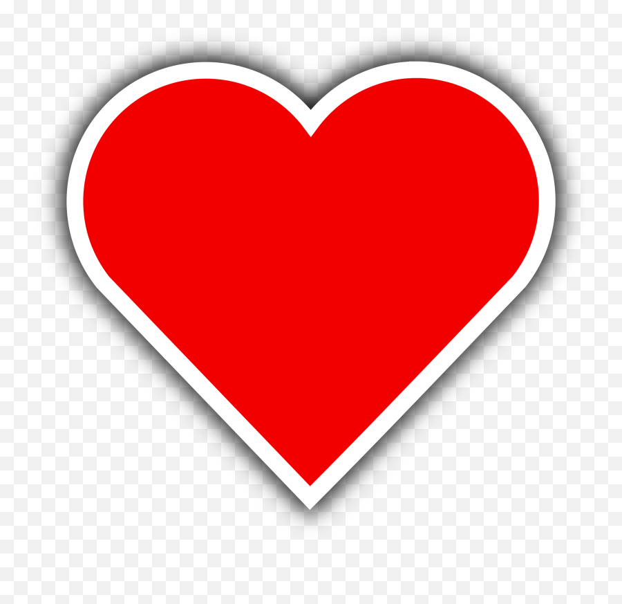 Clipart - Pacific Islands Club Guam Emoji,Red Heart Clipart