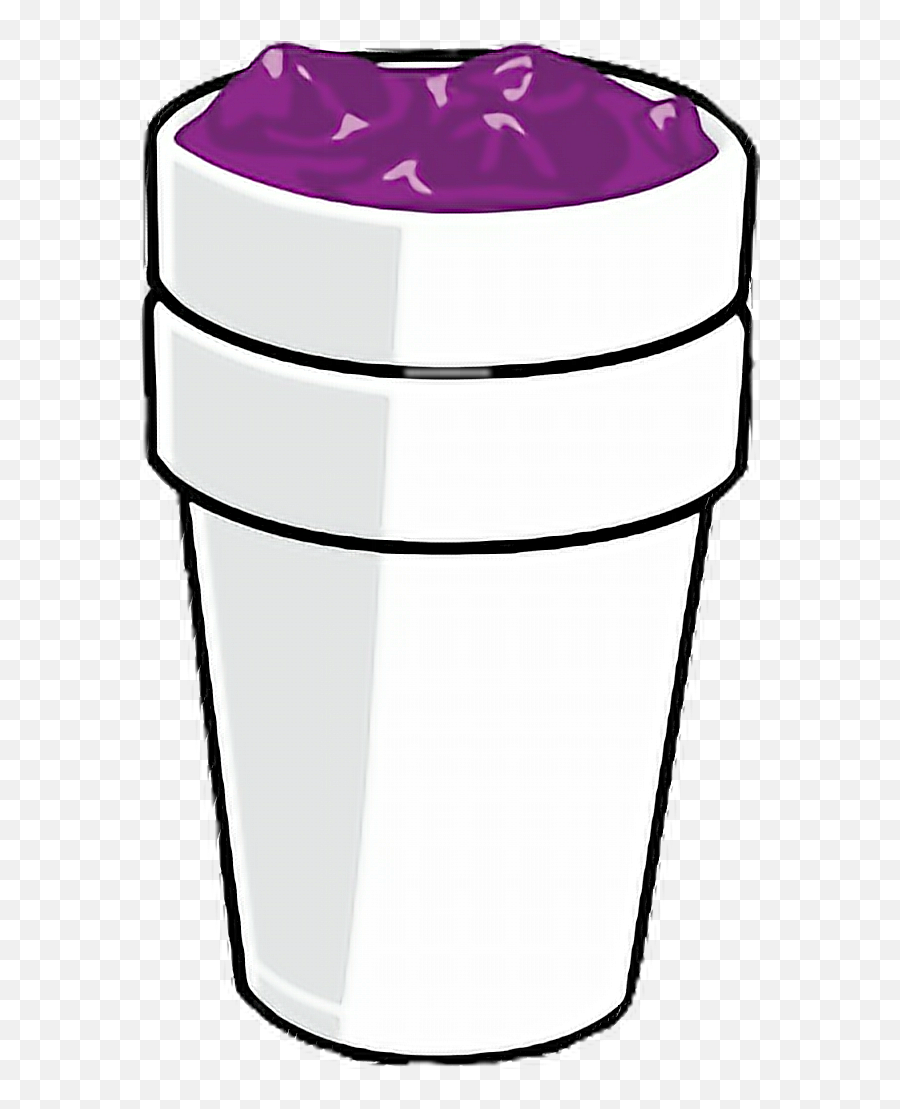 Purple Drank Sticker Decal Styrofoam Advertising - Purple Purple Drank Png Emoji,Drink Png