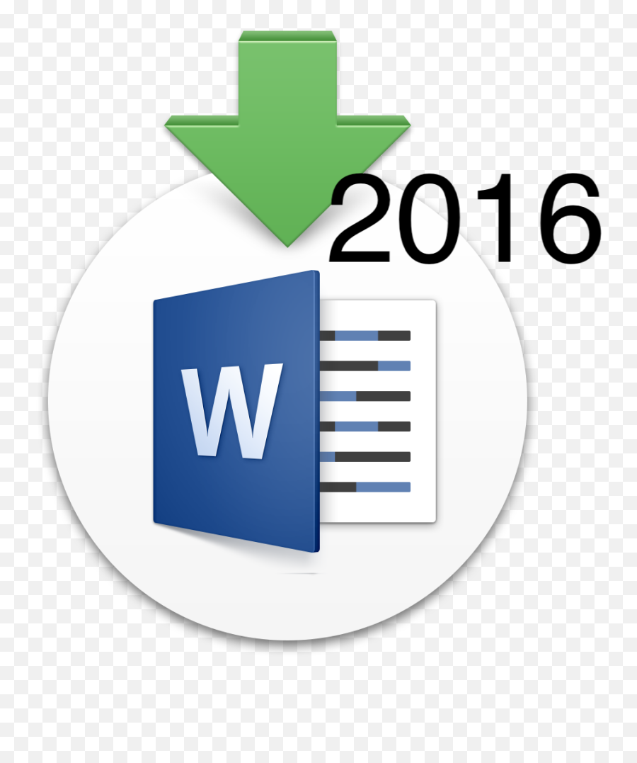 Microsoft Office Word 2017 Logo - Icon Microsoft Word 2016 Emoji,Microsoft Office Logo