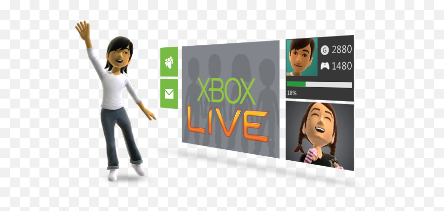 Xbox Live Is Out And The U0027xbox Networku0027 Is In As Microsoft - Xbox Network Emoji,Xbox Png