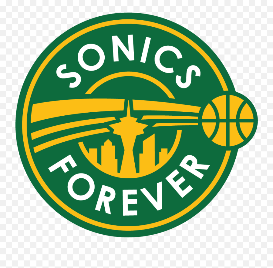 Sonics Forever Emoji,Seattle Supersonics Logo