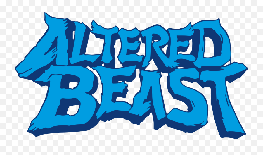 Altered Beast - Altered Beast Logo Transparent Emoji,Beast Logo