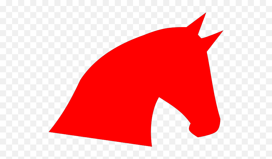 Red Horse Head Svg Vector Red Horse - Language Emoji,Horse Head Clipart