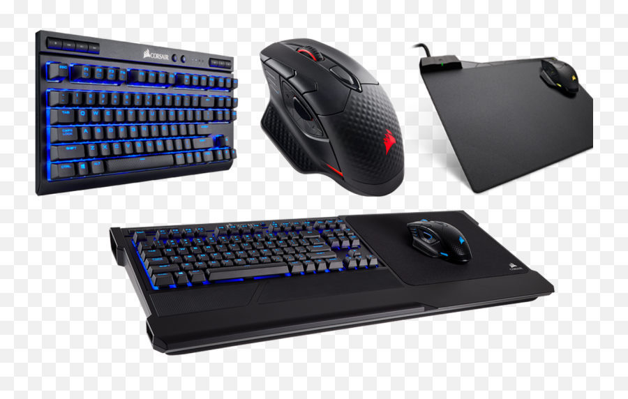 Razer Mouse Png - Gaming Mouse And Keyboard Png Corsair Corsair Wireless Keyboard And Mouse Emoji,Gaming Mouse Png
