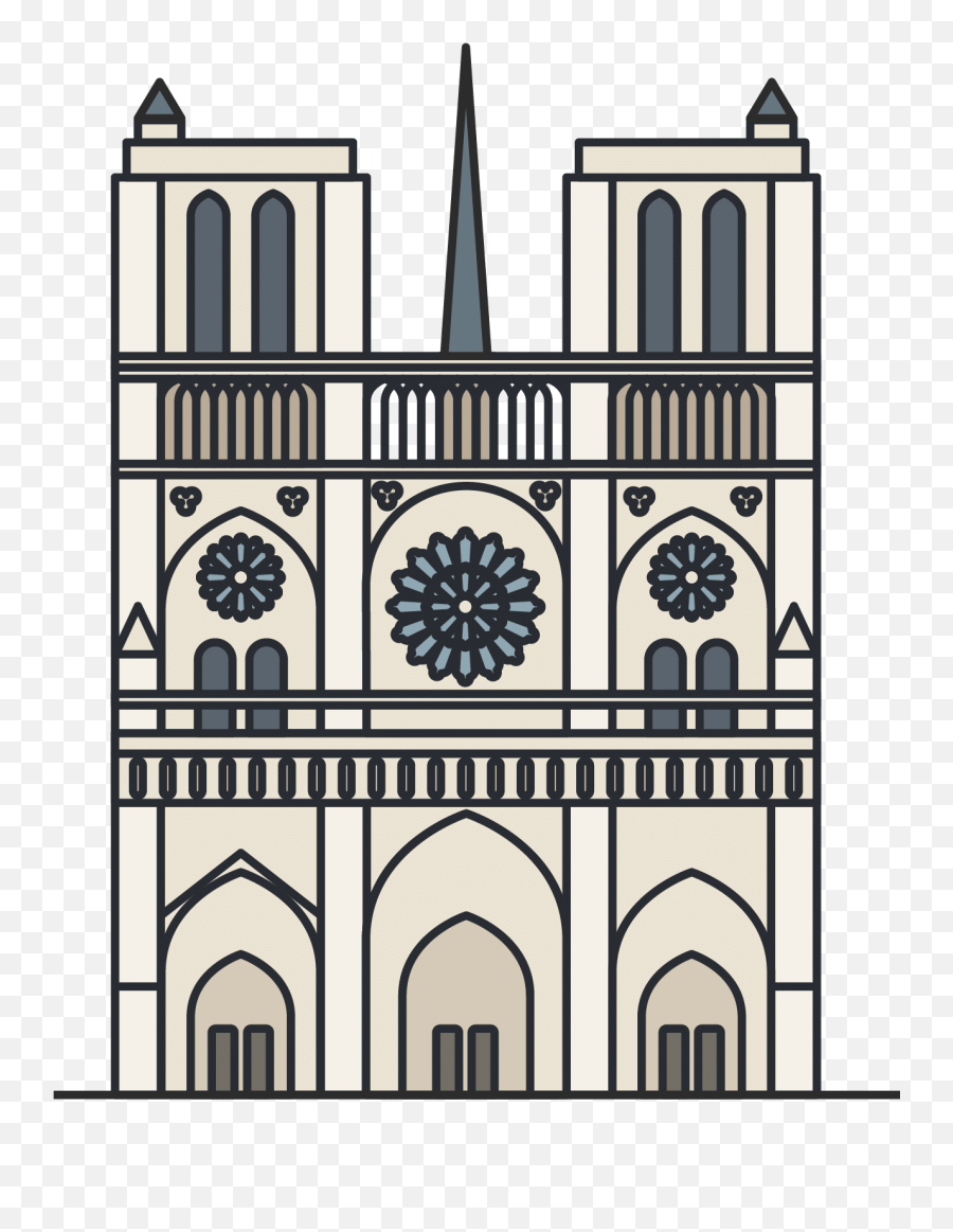 Mystery At Notre - Dame Notre Dame De Paris Clipart Notre Dame Cartoon Png Emoji,Paris Clipart