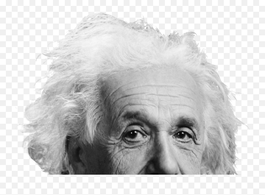 Albert Einstein Head Png - Albert Einstein Png Emoji,Head Png