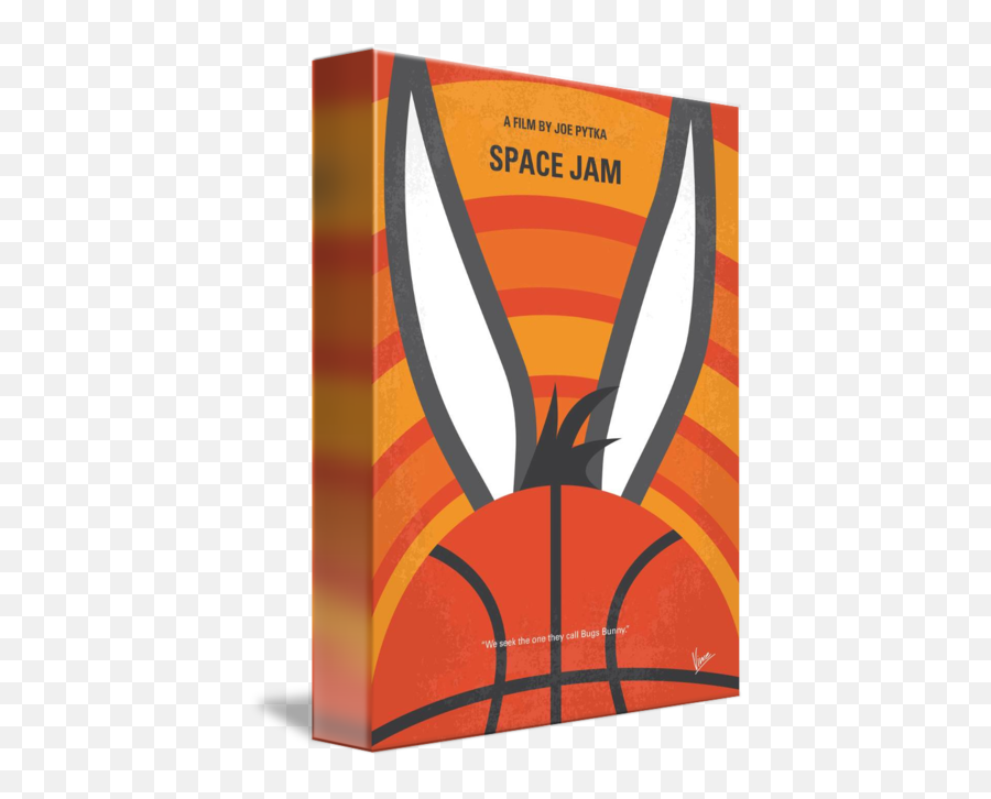 No My Space Jam Minimal Movie Poster By Chungkong Art - Space Jam Retro Poster Emoji,Space Jam Png