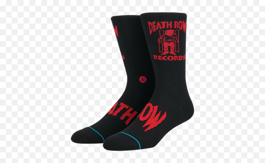Stance Death Row Socks - Unisex Emoji,Death Row Records Logo
