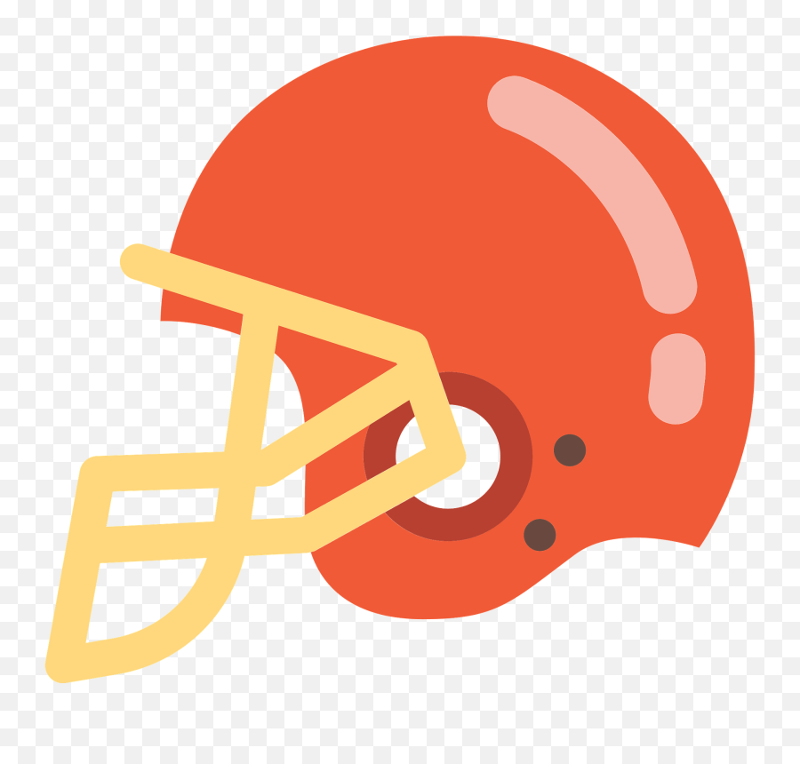 Football Helmet Clipart - Football Helmet Clipart Emoji,Football Helmet Clipart