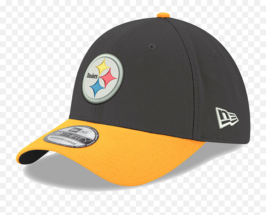 Pittsburgh Steelers New Era Blackyellow 39thirty Flex - Fit Hat For Baseball Emoji,Steelers Helmets Logo