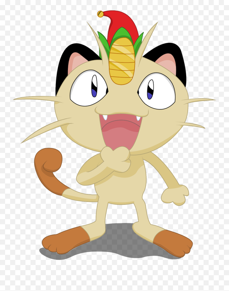 Download Meowth Christmas - Meowth Emoji,Meowth Png
