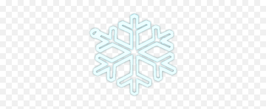 Snowflake - Neon Snowflake Emoji,White Snowflake Png