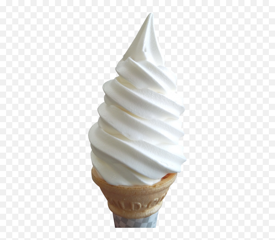 Download Softserve2 - Ice Cream Cone Full Size Png Image Emoji,Ice Cream Cone Transparent Background