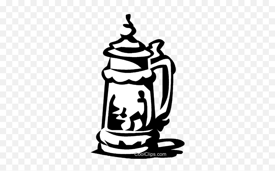 Beer Stein Royalty Free Vector Clip Art Emoji,Beer Stein Clipart