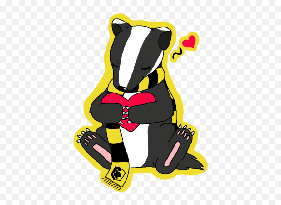 Hufflepuff Badger Emoji,Badger Png