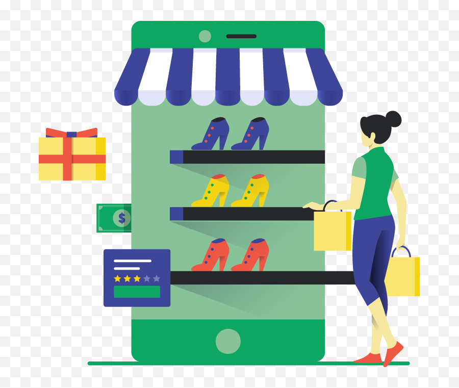 Google Shopping - Setting Up Ads For Ecommerce Business Emoji,Cashier Clipart