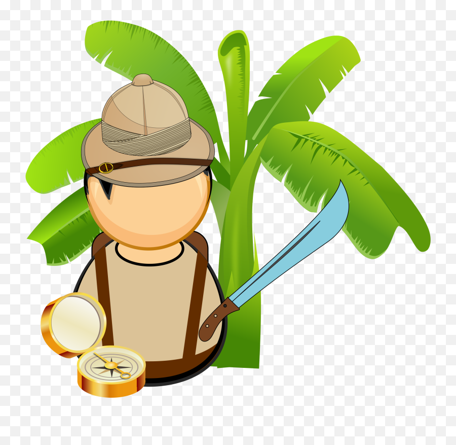 Jungle Plant - Jungle Explorer Clipart Emoji,Jungle Clipart