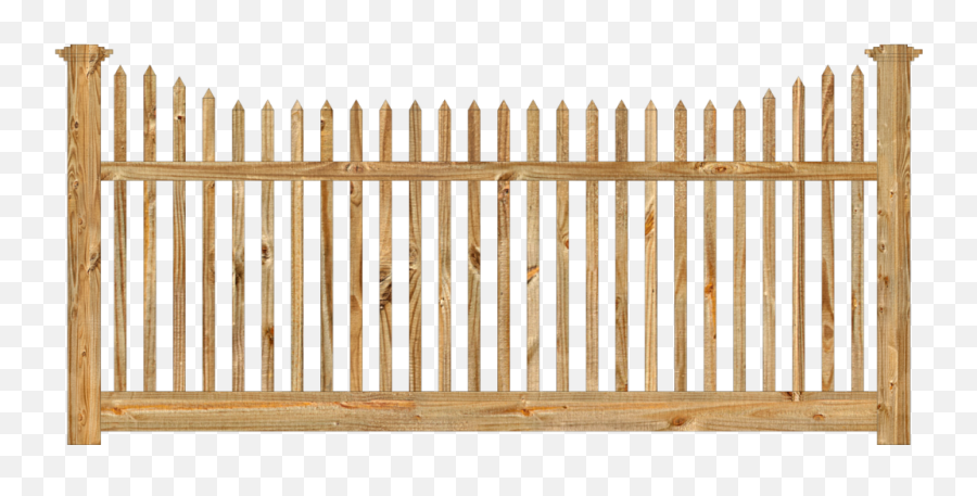 Spaced Picket Wood Fence Dennisville Fence Emoji,Picket Sign Png