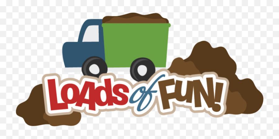 Dump Truck Svg File Dump Truck Svg Cut - Loads Of Fun Clipart Emoji,Dump Truck Clipart