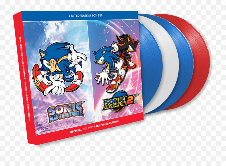 Sonic Adventure Official Soundtrack Signed Limited Edition - Sonic Adventure Emoji,Sonic Adventure 2 Logo