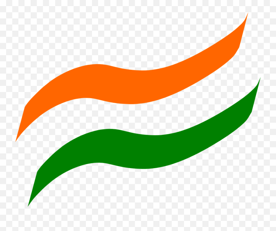 Indian Flag Tricolour - Indian Flag Color Png Emoji,Independence Day Clipart