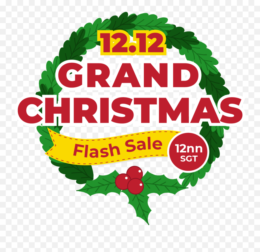 1212 Grand Christmas Flash Sale - Viessman Emoji,Sale Logo