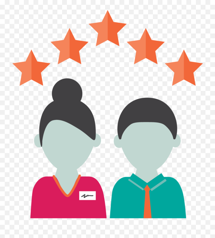 Excellent Customer Service Clipart - Rating Stars Emoji,Service Clipart