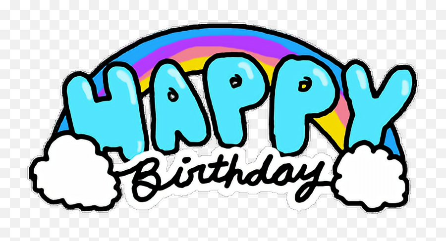 Gif Birthday Tenor Clip Art Giphy - Birthday Png Download Cute Happy Birthday Png Text Emoji,Happy Birthday Transparent