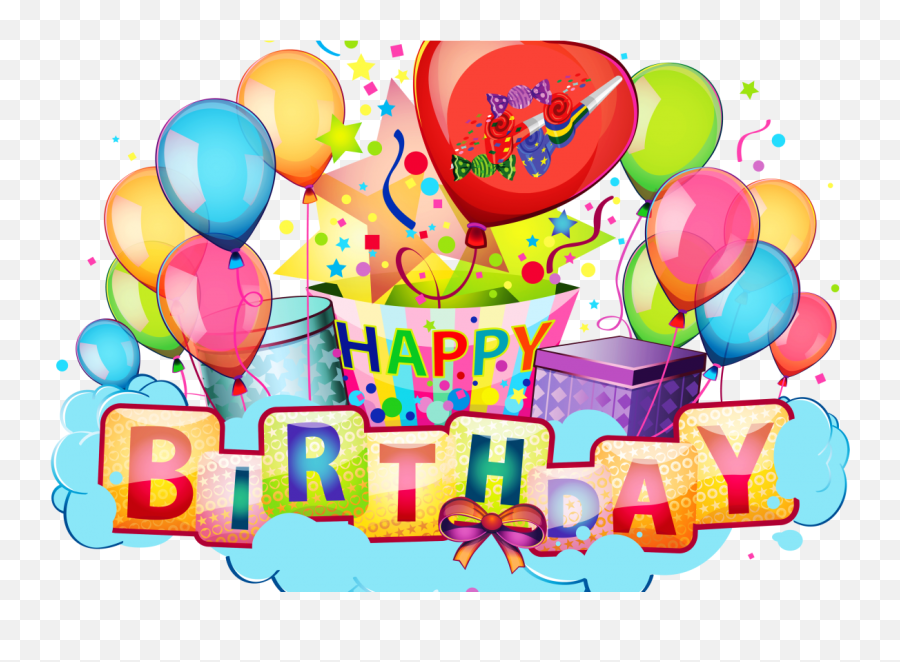 Download Happy Birthday Clipart Zellox - Birthday Greeting Happy Birthday Free Clip Art Emoji,Birthday Clipart