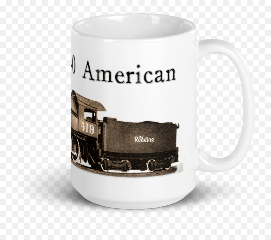 Baldwin 4 - 40 American Steam Locomotive Train U0026 Railroad Coffee Mug Magic Mug Emoji,Coffee Steam Png