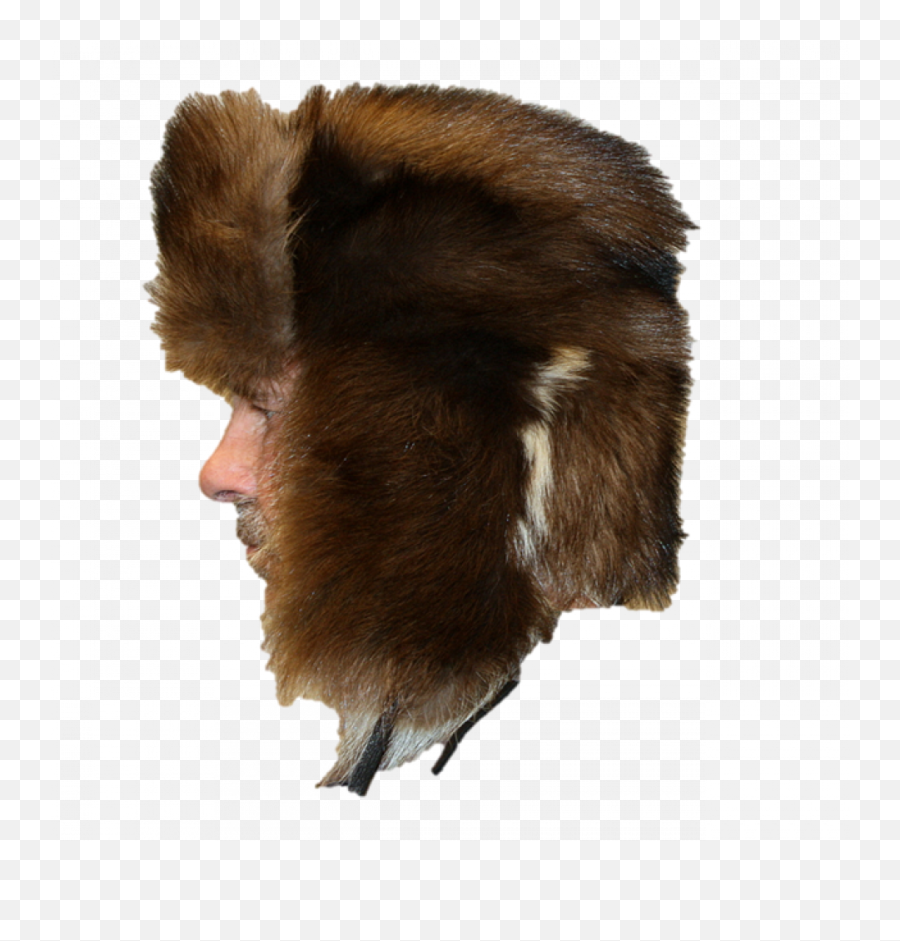 Wolverine Trooper Style Fur Hat - Gorro De Piel De Oso Emoji,Russian Hat Png